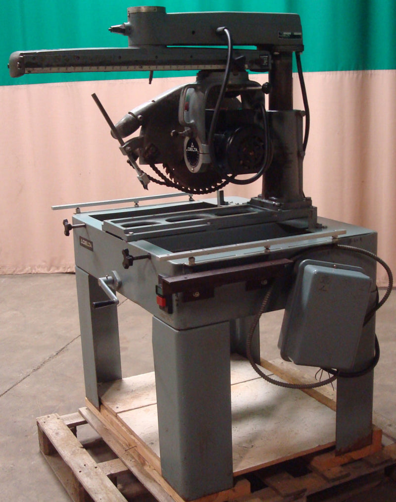 Used Delta Radial Arm Saw - Model 33072 - Photo 6