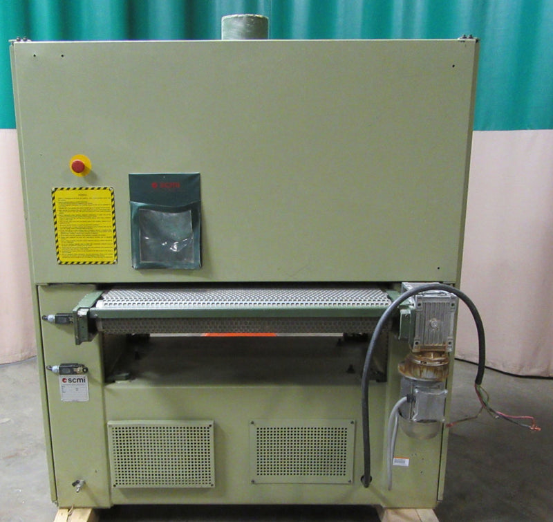 Used SCMI 2 Head Wide Belt Sander - Model UNO  RCS - 37 Inches - Photo 2