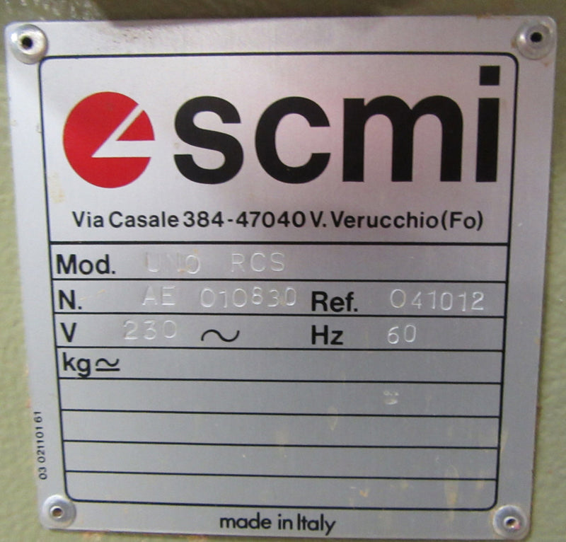 Used SCMI 2 Head Wide Belt Sander - Model UNO  RCS - 37 Inches - Photo 7