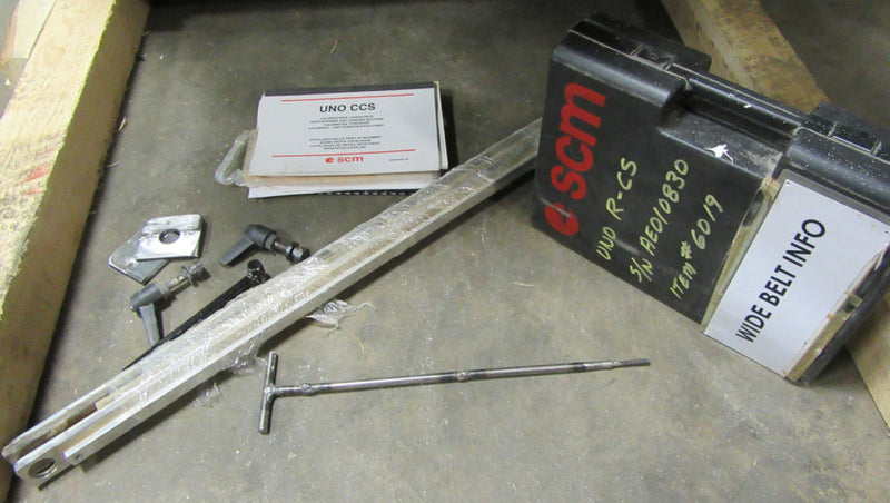 Used SCMI 2 Head Wide Belt Sander - Model UNO  RCS - 37 Inches - Photo 5