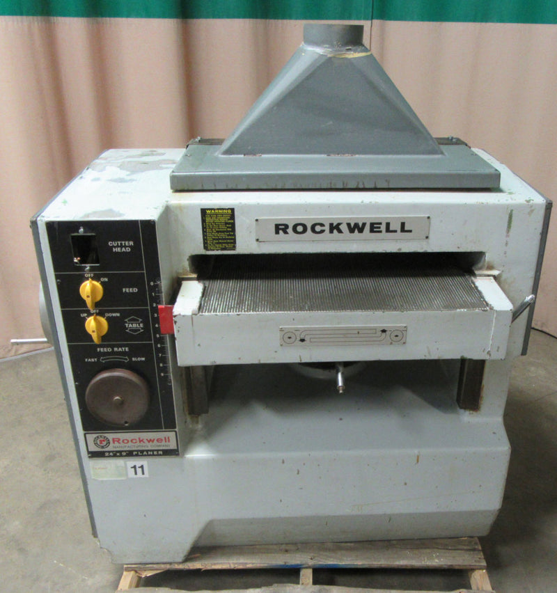 Used 24 Inch Delta Planer - Model: 22-503 - Photo 1