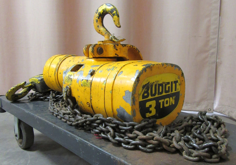 Used Budgit 3 Ton Electric Chain Hoist - Type 11689515 - Photo 3