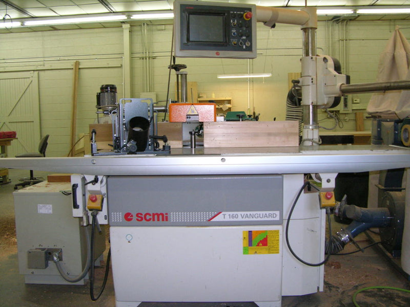 Used SCM Single Shaper with HSK Spindle  - Model Vanguard T160 - Detail 2