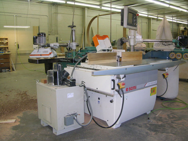 Used SCM Single Shaper with HSK Spindle  - Model Vanguard T160 - Detail 6