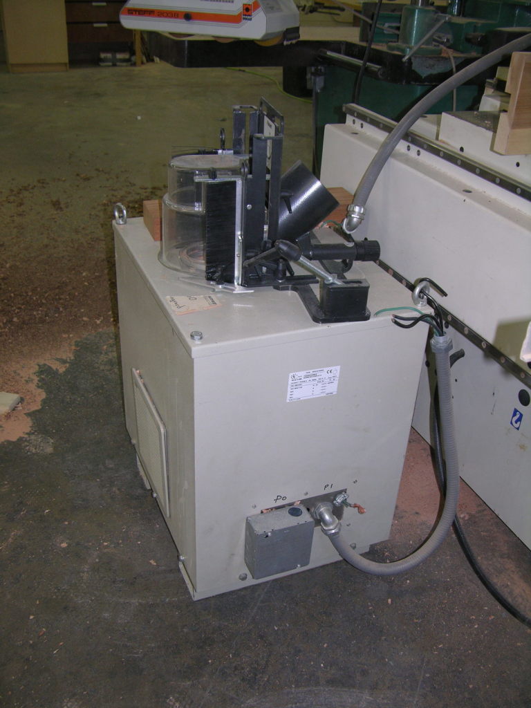 Used SCM Single Shaper with HSK Spindle  - Model Vanguard T160 - Detail 5