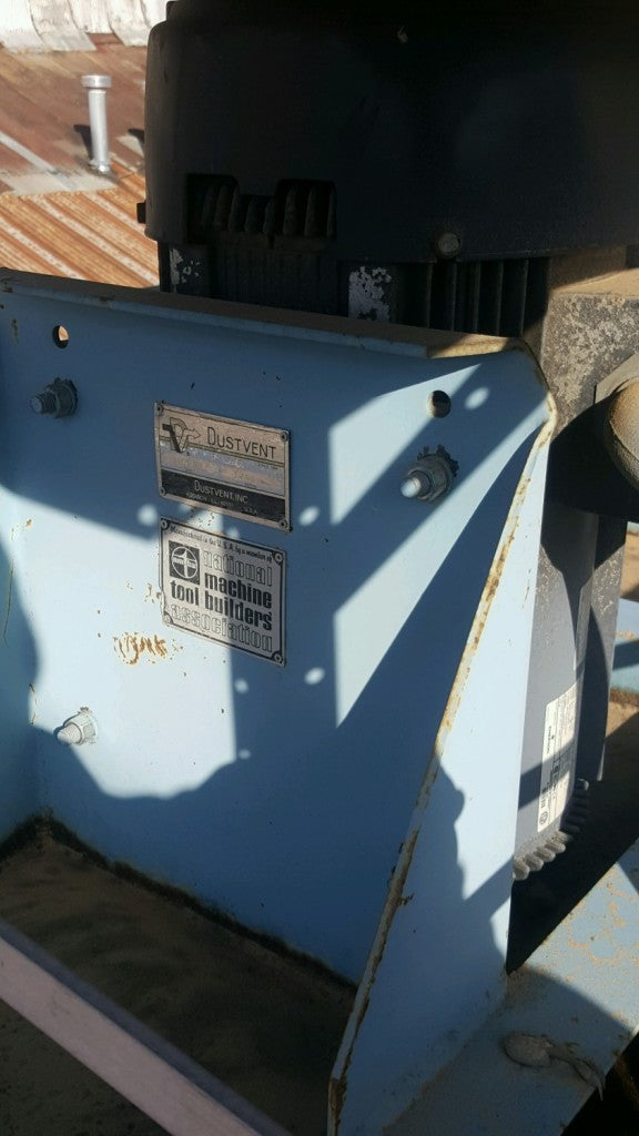 Used Dustvent Cyclone Dust Collector - Woodworking Machinery Man