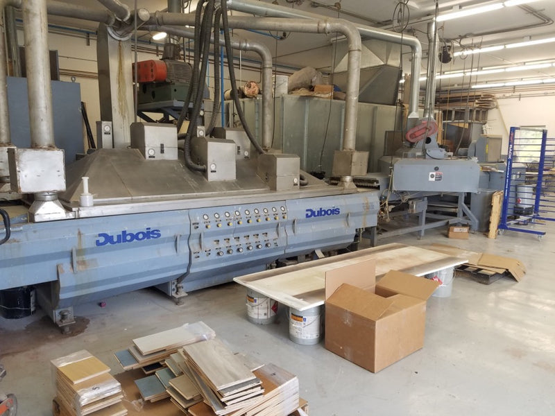 Used Dubois Mist Coater and 3D UV Oven - Model UVS-36-6 UV - Photo 4