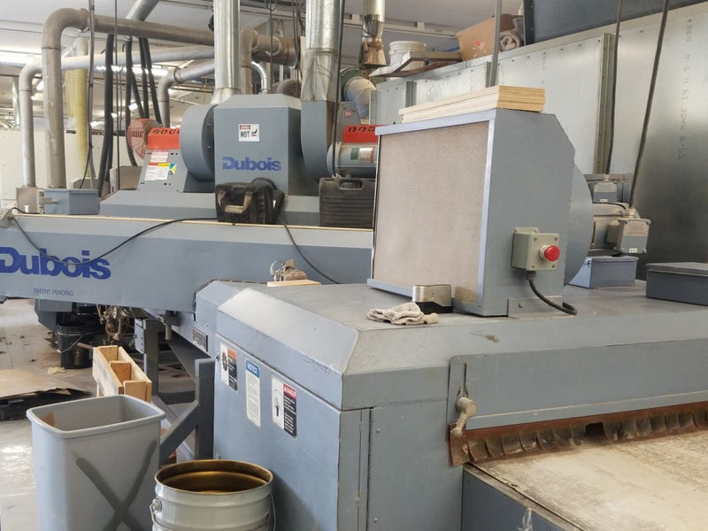 Used Dubois Mist Coater and 3D UV Oven - Model UVS-36-6 UV - Photo 1
