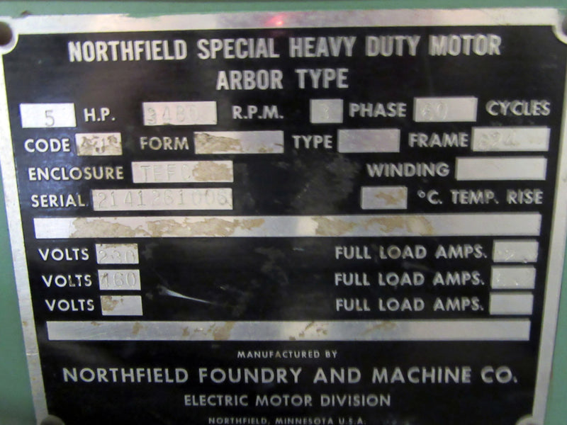 Used Northfield Table Saw - Model No. 4 - Detail 4