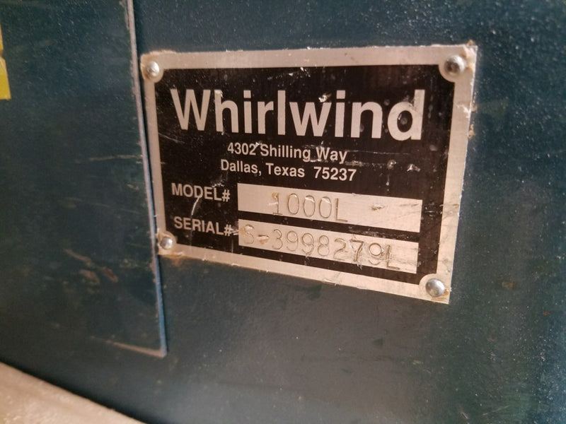 Used Whirlwind Left Hand Cut-Off saw - Model S1000 - Detail 2