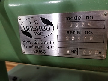 Used Onsrud Inverted Pin Router - Model: 750-SS - Detail 3