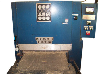 Used AEM Single Head Wide Belt Sander - Detail 2
