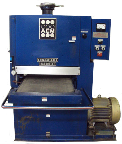 Used AEM Single Head Wide Belt Sander - Detail 4