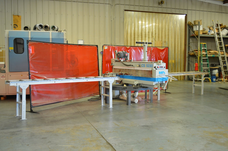 Used Midwest Automation Counter Top Saw - Model: CS-5230 with In-feed and Outfeed and Laser - Photo 2