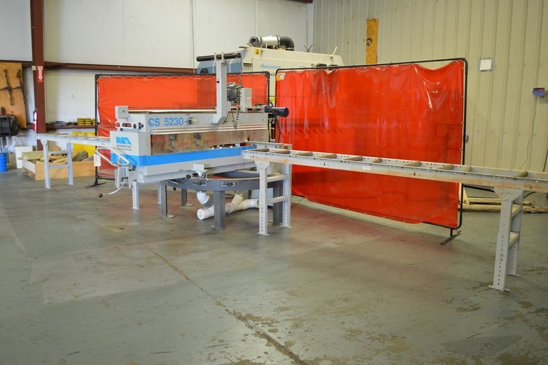 Used Midwest Automation Counter Top Saw - Model: CS-5230 with In-feed and Outfeed and Laser - Photo 3