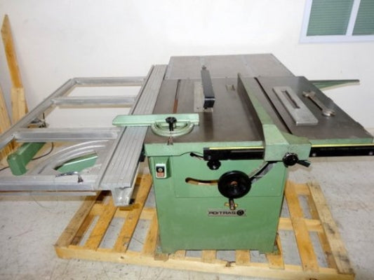 SOLD - Poitras Tilting Arbor Sliding Table Saw - Model 15121