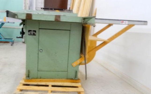 SOLD - Poitras Tilting Arbor Sliding Table Saw - Model 15121