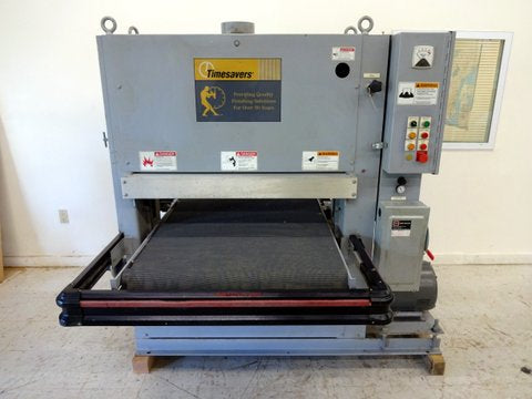 Used Timesavers Single Head Wide Belt Sander - Model 137-1HD60 - Photo 1