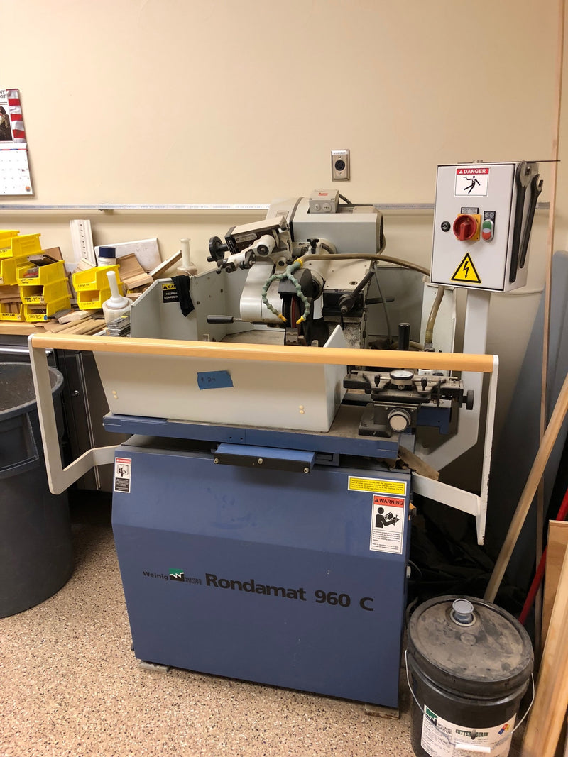Used Weinig Rondamat Profile Grinder - Model 960 C