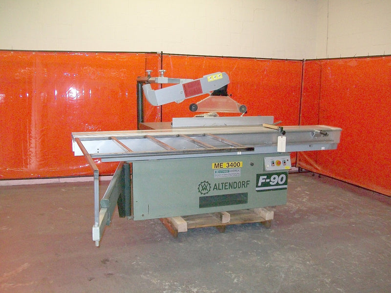 Used Altendorf- Non-Tilting Sliding Table Saw - Model F-90 