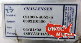 Used Challenger 75 HP Horizontal Wood Scrap Grinder - Model CH300-4055-S - Photo 6