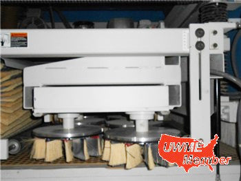 Used Four Head Wide Belt Sander - Slipcon Model DDBB-1350 - Photo 5