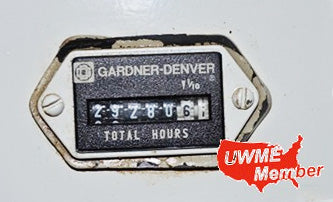 Used Gardner Denver 25 HP Rotary Screw Air Compressor – Model EBERFH Photo 3