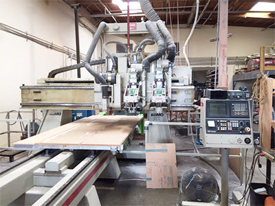 Used Komo 3-Axis Twin Spindle - Fixed Bridge CNC Router - Model: VR512 - Photo 3