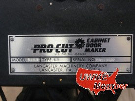 Used Lancastor Procut Doormaker – Model 3653 Type 1A - Photo 3