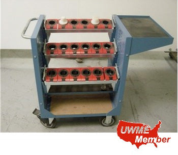 Used Mobile Tool Cart for 18 Tools - Photo 1