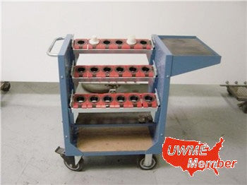 Used Mobile Tool Cart for 18 Tools - Photo 2