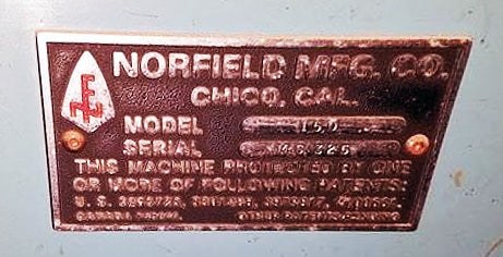 Used Norfield Cut-Off Miter Saw - Model 150 - Detail 6