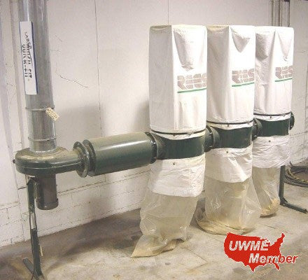 Used Rees Dust Collector – Model C 730-3 - Photo 3