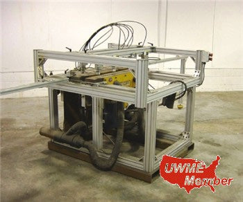 Used 32mm Double Line Boring Machine - Ritter Model R-42-3 - Photo 2
