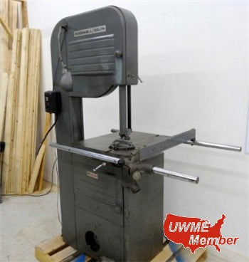 Used Rockwell Band Saw - Model 28-350 - 20 Inch - Photo 3