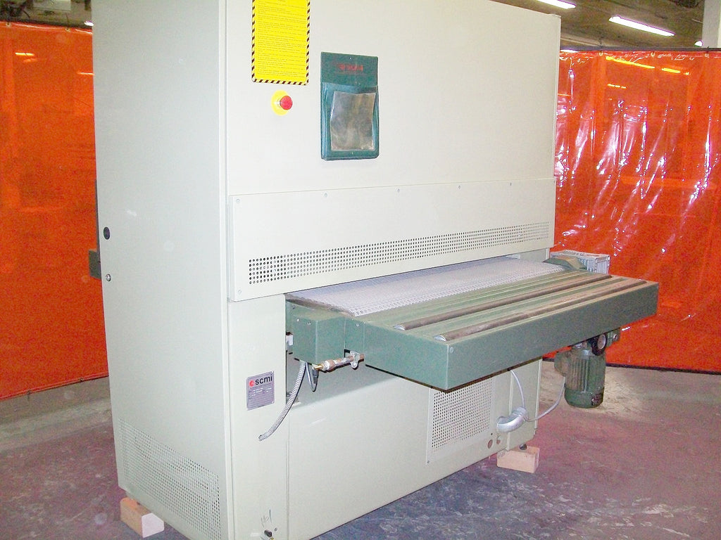 Used 2 Head Wide Belt Sander - SCMI Sandya 10-RCS-110