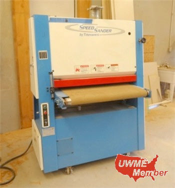 Used Single Head Wide Belt Sander - Timesavers 1 Head - Model - S311-13-1 - 37 Inch - Photo 2