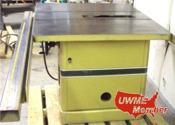 Used Tammewotz Table Saw - Model XJ-Q - Photo 3