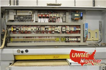 Used Three Head Wide Belt Sander - Butfering Optimat 313 MRL- Photo 6