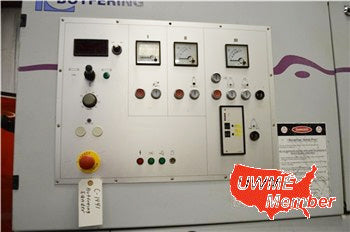 Used Three Head Wide Belt Sander - Butfering Optimat 313 MRL- Photo 5
