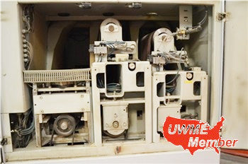 Used Three Head Wide Belt Sander - Butfering Optimat 313 MRL- Photo 7