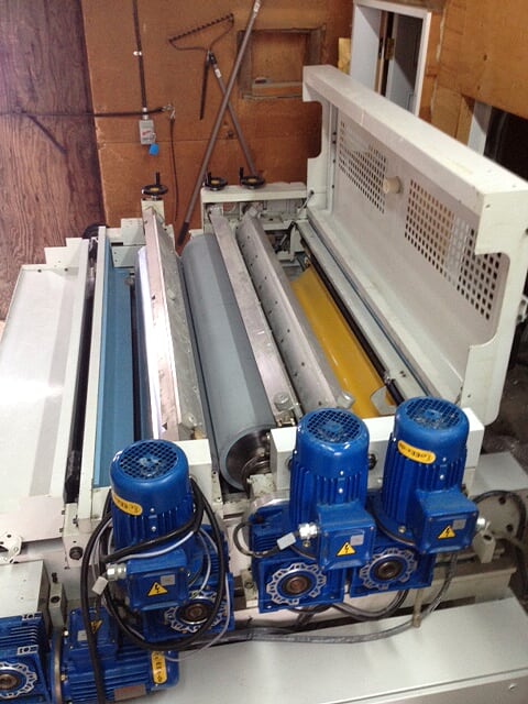 Used Sorbini Roller Coater - Model T/20 SP1 - Detail 1