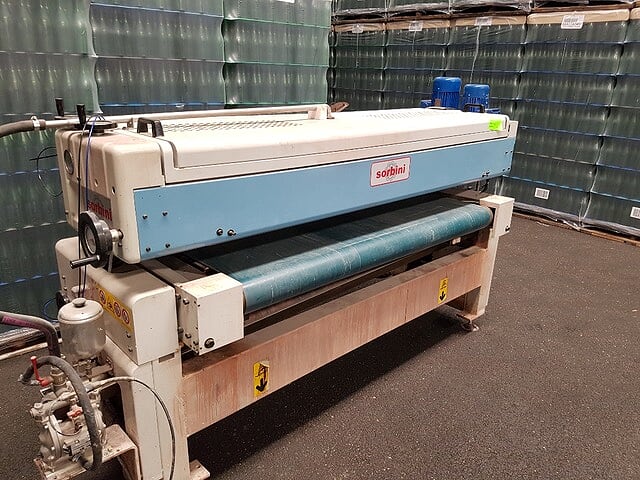 Used Sorbini Single Head Roller Coater - Model T/20 M - Detail 2