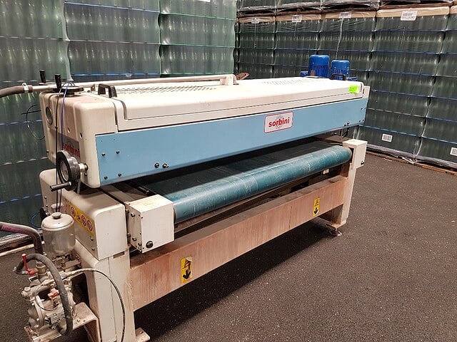 Used Sorbini Single Head Roller Coater - Model T/20 M - Detail 2